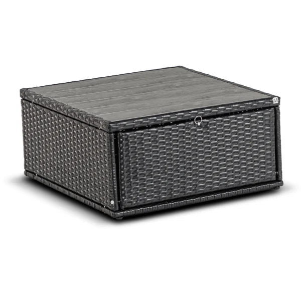 product-14818-6 Set mobilier de grădină CALIENTE negru/maro — MOBILA