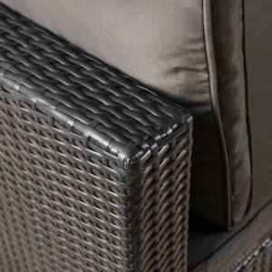product-14818-7 Set mobilier de grădină CALIENTE negru/maro — MOBILA