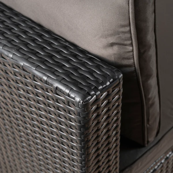 product-14818-7 Set mobilier de grădină CALIENTE negru/maro — MOBILA