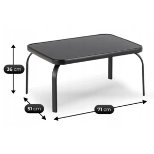 product-14819-7 MINNESOTA Set mobilier de grădină gri — MOBILA