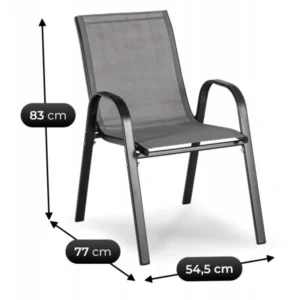 product-14819-8 MINNESOTA Set mobilier de grădină gri — MOBILA