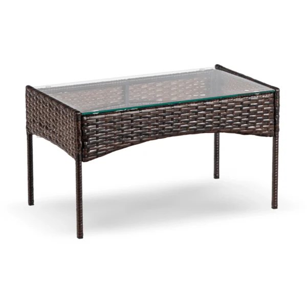 product-14820-2 Set mobilier de grădină MISSISIPI Brown/Beige — MOBILA