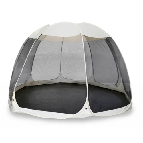 product-14823-0 CAMA pavilion 395 cm foișor de grădină bej/negru — MOBILA