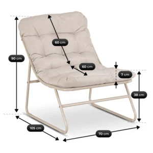 Set mobilier de grădină MEGARA Beige — MOBILA
