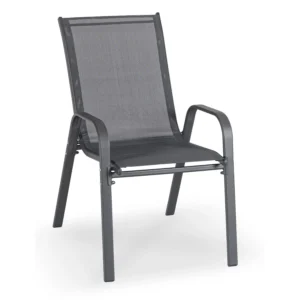 LIBERTY Set mobilier de grădină negru — MOBILA