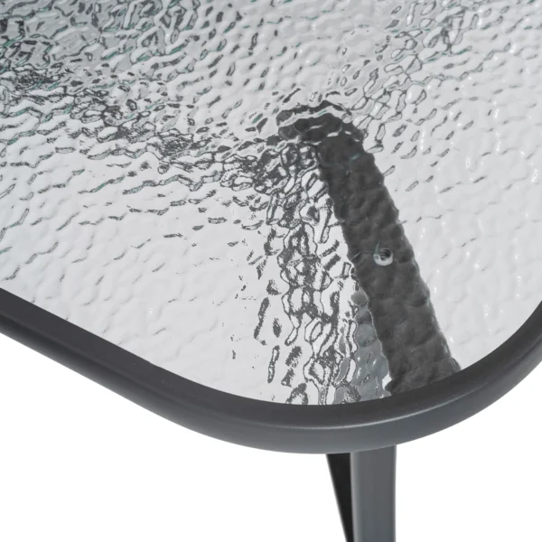 LIBERTY Set mobilier de grădină negru — MOBILA