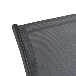 LIBERTY Set mobilier de grădină negru — MOBILA