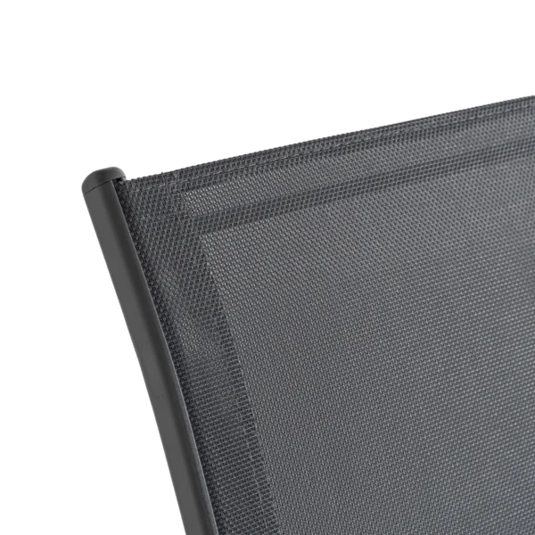 LIBERTY Set mobilier de grădină negru — MOBILA