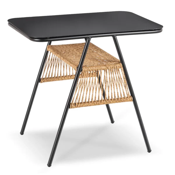 product-14828-3 TRISTE Set mobilier de grădină maro/negru — MOBILA