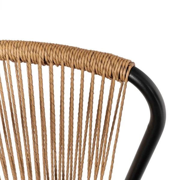 product-14828-6 TRISTE Set mobilier de grădină maro/negru — MOBILA