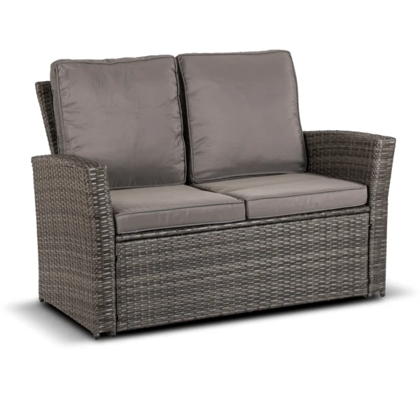 product-14829-4 DELGADO Set mobilier de grădină gri — MOBILA