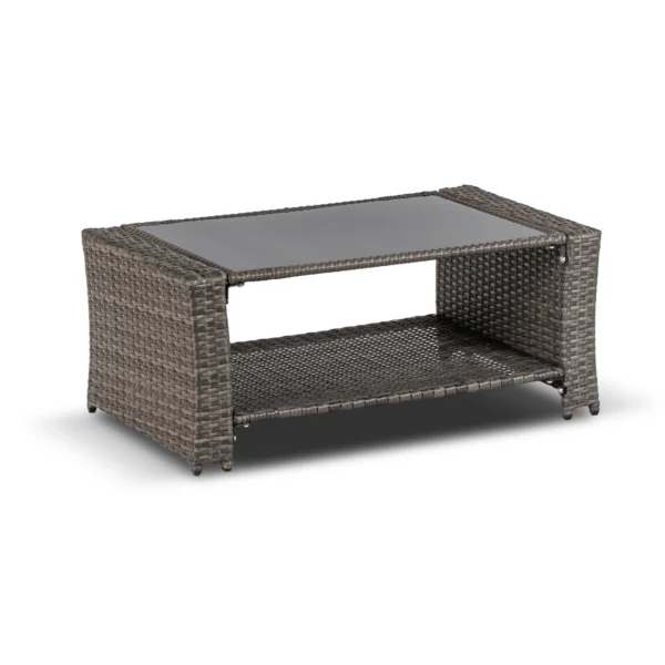 product-14829-6 DELGADO Set mobilier de grădină gri — MOBILA