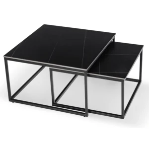 set-de-masute-din-ceramica-tenor-marmur-negru-negru-5 Set masă ceramică TENOR Marmură neagră/Negru — Măsuțe și banchete