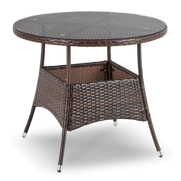Set de mobilier de grădină AZUL Brown/Beige — MOBILA