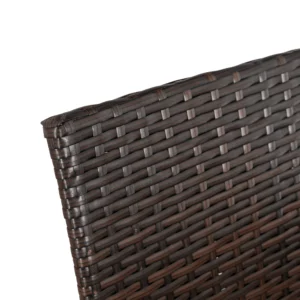 Set de mobilier de grădină AZUL Brown/Beige — MOBILA