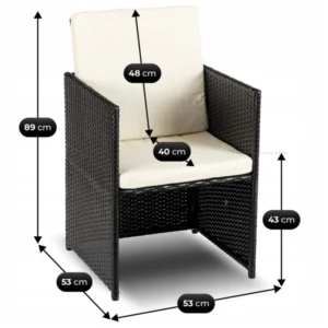 set-de-mobilier-de-gradina-bonito-negru-crem-14 Set de mobilier de grădină BONITO Negru/Crem — MOBILA