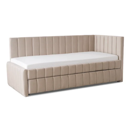 90200-pat-villemo-din-catifea-bej-1 Pat 90x200 VILLEMO Catifea bej — MOBILA