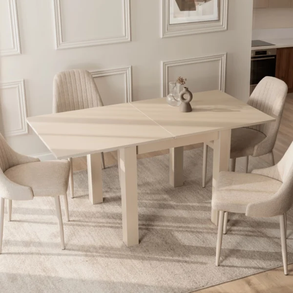 Masă pliabilă MAX 80-160 cm Macadamia Walnut — Mese