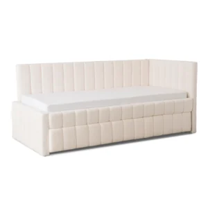 Pat 90x200 VILLEMO Cream Boucle — MOBILA
