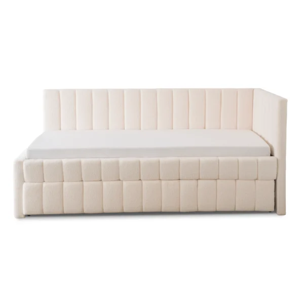 Pat 90x200 VILLEMO Cream Boucle — MOBILA