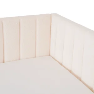 Pat 90x200 VILLEMO Cream Boucle — MOBILA