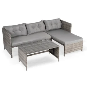 Set mobilier de grădină DALIANO gri — MOBILA