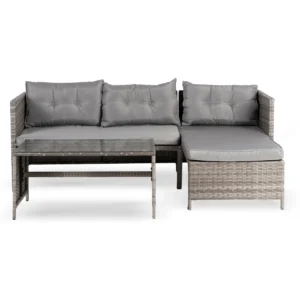 Set mobilier de grădină DALIANO gri — MOBILA