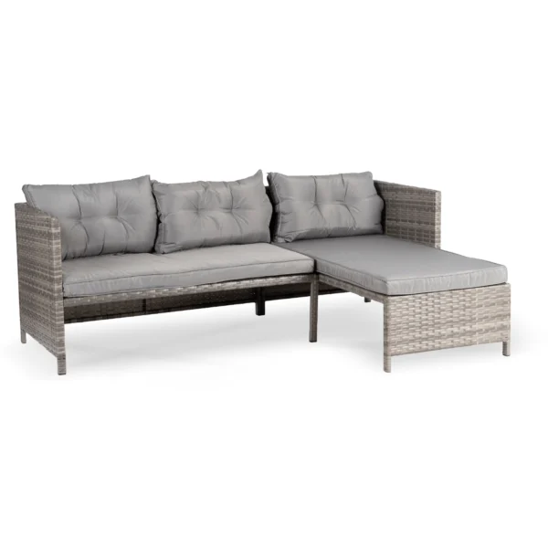 Set mobilier de grădină DALIANO gri — MOBILA