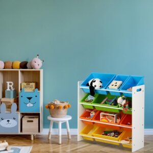 Organizator cu cutii de depozitare Chavis de la Relaxdays