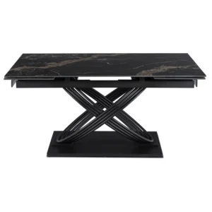 ibiza-160-240-cm-black-marble-black-table-si-4-scaune-mumbai-cream-set-10 IBIZA 160-240 cm Black Marble/Black Table și 4 Scaune MUMBAI Cream Set — MOBILA
