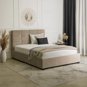 Pat 140x200 TINGA Velour Bej — MOBILA