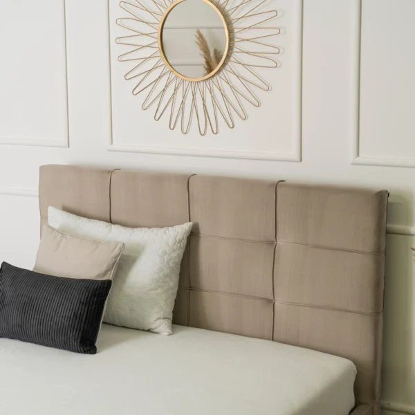 Pat 140x200 TINGA Velour Bej — MOBILA