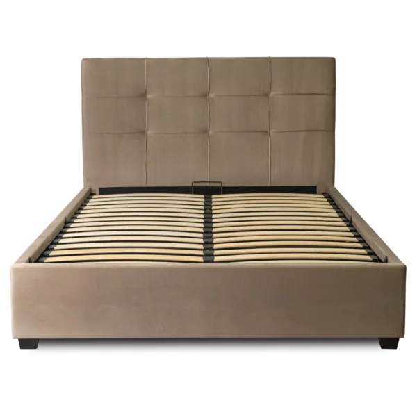 Pat 160x200 TINGA Velour Bej — MOBILA