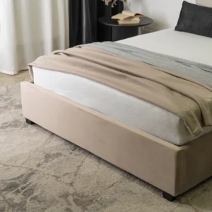 Pat 160x200 TINGA Velour Bej — MOBILA