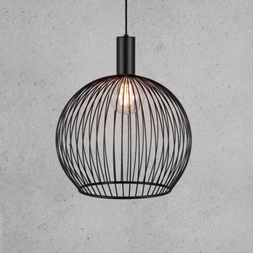 Lampă suspendată Aver 50 – Design For The People (DFTP) | Negru | Ø50 cm
