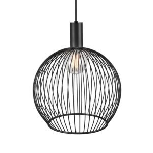 Lampă suspendată Aver 50 – Design For The People (DFTP) | Negru | Ø50 cm