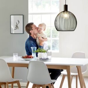 Lampă suspendată Aver 50 – Design For The People (DFTP) | Negru | Ø50 cm