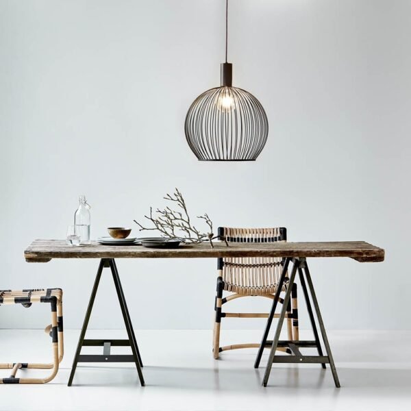 Lampă suspendată Aver 50 – Design For The People (DFTP) | Negru | Ø50 cm