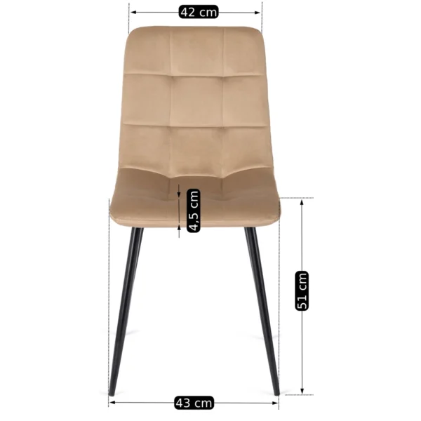 set-harry-102-142-cm-craft-stejar-negru-masa-si-6-scaune-peru-bej-15 Set HARRY 102-142 cm Craft Stejar/Negru masă și 6 scaune PERU Bej — MOBILA
