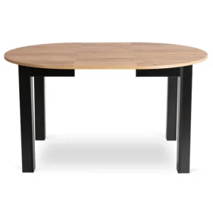 set-harry-102-142-cm-craft-stejar-negru-masa-si-6-scaune-peru-bej-9 Set HARRY 102-142 cm Craft Stejar/Negru masă și 6 scaune PERU Bej — MOBILA