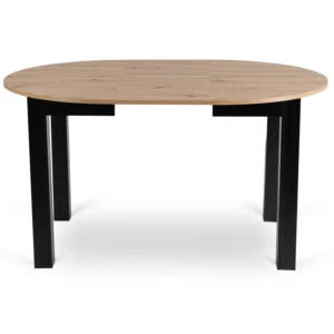 set-harry-masa-102-142-cm-stejar-artisan-negru-si-6-scaune-peru-negru-6 Set HARRY Masă 102-142 cm Stejar Artisan/Negru și 6 Scaune PERU Negru — MOBILA