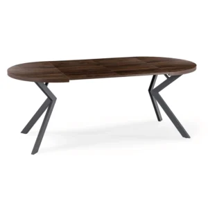 set-lukas-100-250-cm-masa-nuc-negru-si-4-scaune-peru-negru-11 Set LUKAS 100-250 cm Masă nuc/negru și 4 scaune PERU Negru — MOBILA