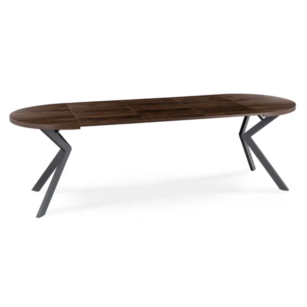 set-lukas-100-250-cm-masa-nuc-negru-si-4-scaune-peru-negru-12 Set LUKAS 100-250 cm Masă nuc/negru și 4 scaune PERU Negru — MOBILA