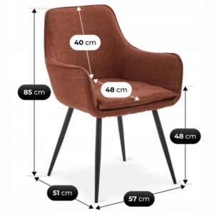 set-masa-alicante-160-200-cm-negru-oras-si-4-scaune-edrick-rosu-19 Set masă ALICANTE 160-200 cm negru/oraș și 4 scaune EDRICK roșu — MOBILA