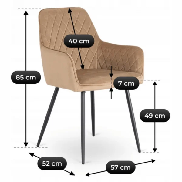 set-masa-hampton-160-240-cm-stejar-negru-si-4-scaune-bresso-bej-17 Set masă HAMPTON 160-240 cm stejar/negru și 4 scaune BRESSO bej — MOBILA