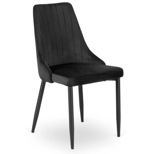 set-masa-harry-102-142-cm-stejar-artizanal-negru-si-4-scaune-bari-negre-12 Set masă HARRY 102-142 cm stejar artizanal/negru și 4 scaune BARI negre — MOBILA