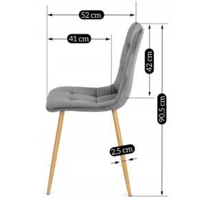 set-masa-harry-102-142-cm-stejar-artizanal-si-6-scaune-fredy-gri-15 Set masă HARRY 102-142 cm stejar artizanal și 6 scaune FREDY gri — MOBILA