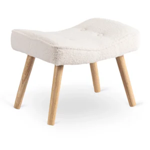 fotoliu-de-relaxare-lozano-cu-suport-pentru-picioare-culoare-crem-din-tesatura-boucle-10-1 Fotoliu de relaxare LOZANO cu suport pentru picioare, culoare crem, din țesătură Boucle — Fotolii cu taburet
