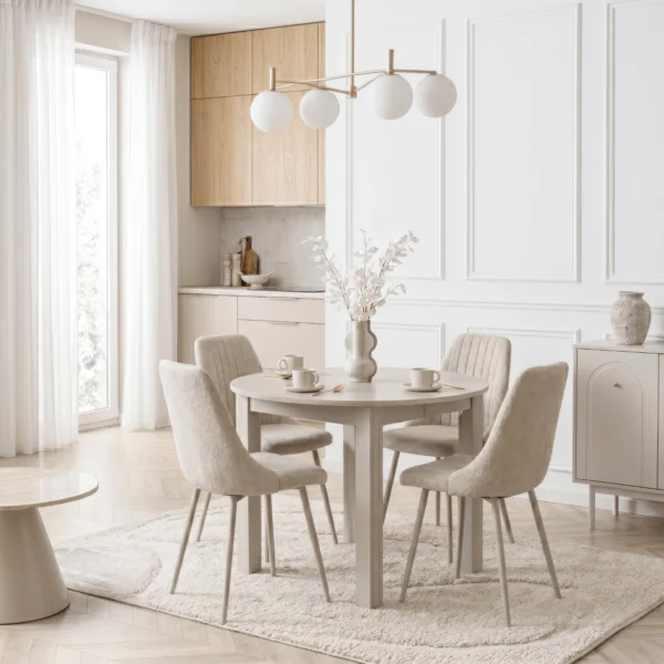 Masa HARRY extensibilă 102-142 cm, culoare cașmir — Mese