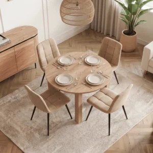 Masa HARRY extensibilă 92-132 cm, stejar Artisan — Mese